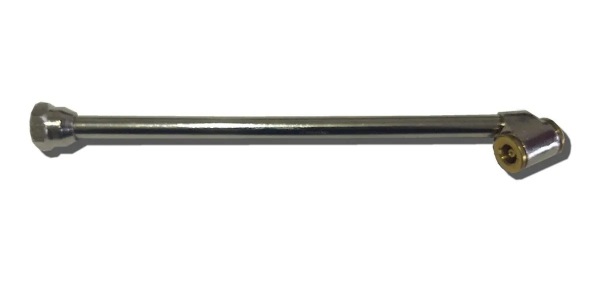 PICO DE INFLADO DUAL 160MM ROSCA 1/4"