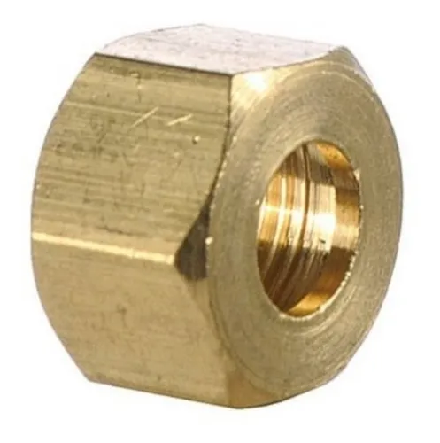 TUERCA DE AJUSTE CORTA ROSCA 1/4 X TUBO 1/4