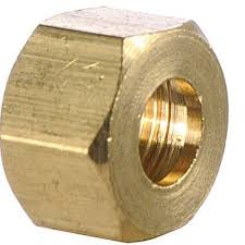 TUERCA DE AJUSTE CORTA ROSCA 1/4" X 5/16"