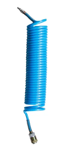 MANGUERA ESPIRALADA 1/4" X 15M C/ACOPLE RAPIDO