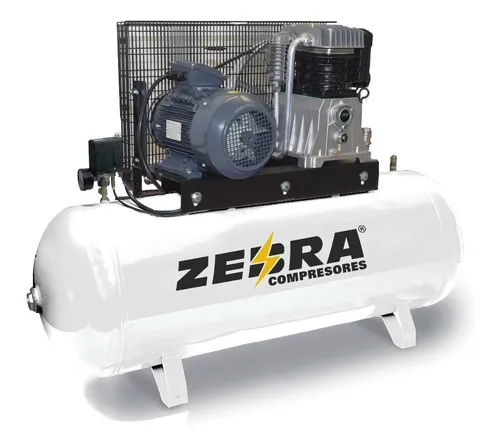 COMPRESOR ZEBRA PISTON A/B 10HP 300LT 10 BARES