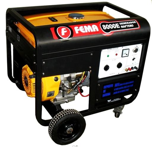 [00014921] 69380582 GENERADOR FEMA 8000-TRIFASICO-16HP-6.5KW-380V