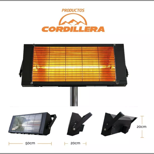 [00015630] CALEFACTOR INDUSTRIAL INFRARROJO CORDILLERA SN-2000 (2000W)