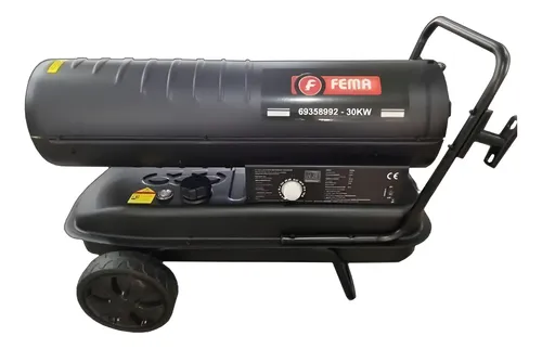[00015791] 69358992 CALEFACTOR FEMA Kerosen/Diesel- C/Turbina de Aire -30 KW - BTU:102 btu/h - Cobertura 600 m³