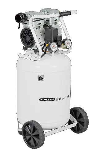 [00016427] 69370208-V-SIL-MA COMPRESOR FEMA 50 LITROS ODONTOLOGICO 1,3HP-x 50 LT. Vertical 220 V.